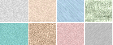 Examples of background patterns.